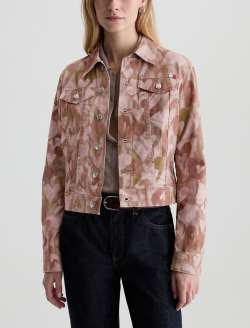 Robyn Jacket Heart Paint Slim Trucker WOMENS TOPS Photo 2