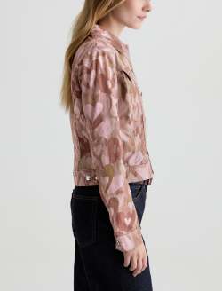 Robyn Jacket Heart Paint Slim Trucker WOMENS TOPS Photo 4