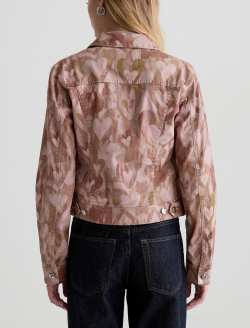 Robyn Jacket Heart Paint Slim Trucker WOMENS TOPS Photo 8