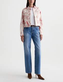 Robyn Jacket Red Horse Slim Trucker WOMENS TOPS Photo 5