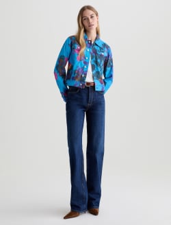 Robyn Jacket Sunset Rose Slim Trucker WOMENS TOPS Photo 5