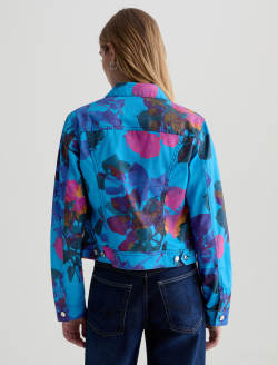 Robyn Jacket Sunset Rose Slim Trucker WOMENS TOPS Photo 8