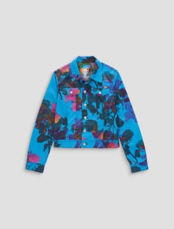 Robyn Jacket Sunset Rose Slim Trucker WOMENS TOPS Photo 1
