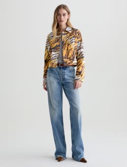 Robyn Jacket Wild Tiger Slim Trucker WOMENS TOPS Photo 5