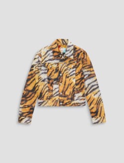 Robyn Jacket Wild Tiger Slim Trucker WOMENS TOPS Photo 1