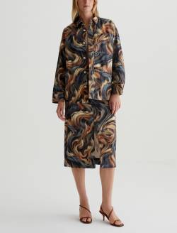 Lucien Jacket Wild Fur Art Project Utility Shirt Jacket WOMENS TOPS Photo 2