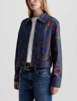 Jo Jacket Night Floral Utility Jacket WOMENS TOPS Photo 7