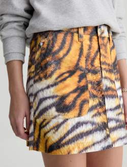 Jae Skirt Wild Tiger Utility Mini Skirt WOMENS BOTTOMS Photo 4