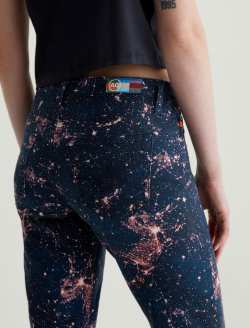 Angel Cosmic Ray Pearl Pink Art Project Low-Rise Boot WOMENS BOTTOMS Photo 7