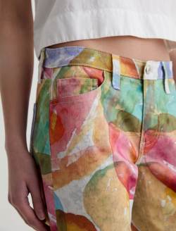 Angel Glass And Pebble Rainbow Art Project Low-Rise Boot WOMENS BOTTOMS Photo 4