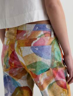 Angel Glass And Pebble Rainbow Art Project Low-Rise Boot WOMENS BOTTOMS Photo 7