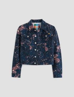 Robyn Jacket Cosmic Ray Pearl Pink Art Project Slim Jacket WOMENS TOPS Photo 1
