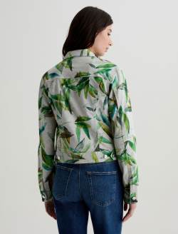 Robyn Jacket Morning Leaves Paint Art Project Slim Jacket WOMENS TOPS Photo 8
