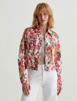 Robyn Jacket Venus Mix Red Multi Art Project Slim Jacket WOMENS TOPS Photo 2
