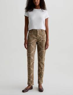 Caden SUD Tapered Trouser Boho Damask Sueded Sateen Mid-Rise Relaxed    WOMENS BOTTOMS Photo 2