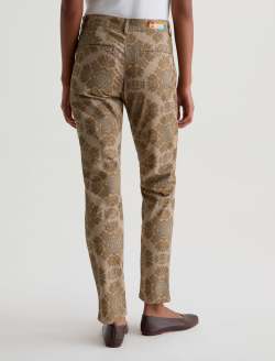 Caden SUD Tapered Trouser Boho Damask Sueded Sateen Mid-Rise Relaxed    WOMENS BOTTOMS Photo 8