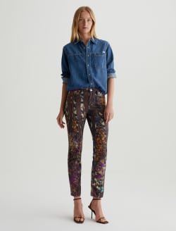 Mari SUD Under The Sea Art Project Mid-Rise Slim Straight WOMENS BOTTOMS Photo 2