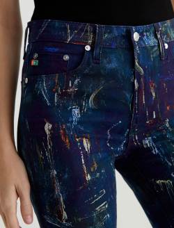 Farrah Boot SUD Fireworks Art Project Mid-Rise Boot WOMENS BOTTOMS Photo 4