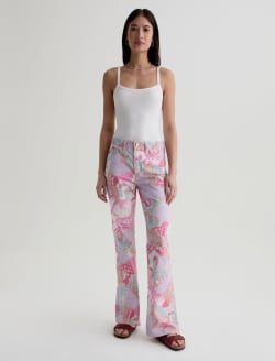 Farrah Boot SUD Pink Butterflies Art Project Mid-Rise Fit WOMENS BOTTOMS Photo 2