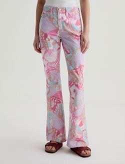 Farrah Boot SUD Pink Butterflies Art Project Mid-Rise Fit WOMENS BOTTOMS Photo 3