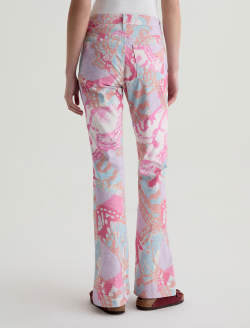 Farrah Boot SUD Pink Butterflies Art Project Mid-Rise Fit WOMENS BOTTOMS Photo 8