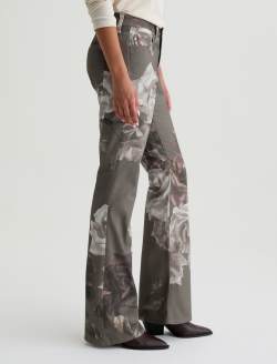 Farrah Boot SUD Pant Winter Flower Sueded Sateen Mid-Rise Boot WOMENS BOTTOMS Photo 5