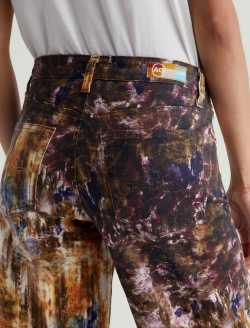 Saige Wide Leg Crop SUD Blurry Night Art Project Mid-Rise Wide Leg WOMENS BOTTOMS Photo 5
