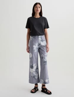 Saige Wide Leg Crop SUD Orchid Art Project Mid-Rise Fit WOMENS BOTTOMS Photo 2