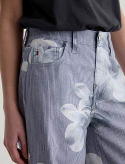 Saige Wide Leg Crop SUD Orchid Art Project Mid-Rise Fit WOMENS BOTTOMS Photo 4