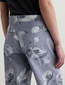 Saige Wide Leg Crop SUD Orchid Art Project Mid-Rise Fit WOMENS BOTTOMS Photo 7