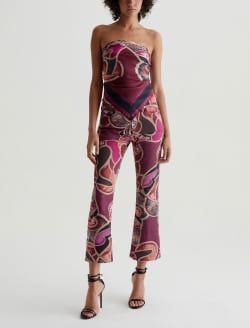 Farrah Boot Crop SUD Kiss Art Project Mid-Rise Boot WOMENS BOTTOMS Photo 2