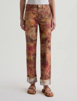 Brinley SUD Autumn Leaves Art Project Mid-Rise Straight WOMENS BOTTOMS Photo 3