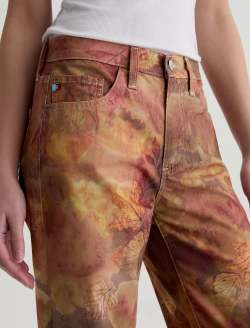 Brinley SUD Autumn Leaves Art Project Mid-Rise Straight WOMENS BOTTOMS Photo 4