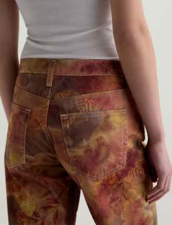 Brinley SUD Autumn Leaves Art Project Mid-Rise Straight WOMENS BOTTOMS Photo 7