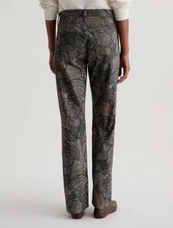 Brinley SUD Pant Boho Quilting Sueded Mid-Rise Straight WOMENS BOTTOMS Photo 8
