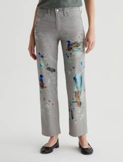 Brinley SUD Calm Lake Art Project Mid-Rise Straight WOMENS BOTTOMS Photo 3