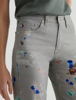Brinley SUD Calm Lake Art Project Mid-Rise Straight WOMENS BOTTOMS Photo 4