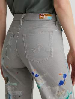 Brinley SUD Calm Lake Art Project Mid-Rise Straight WOMENS BOTTOMS Photo 7