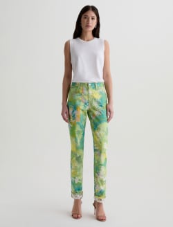 Brinley SUD Tropical Garden Art Project Mid-Rise Straight WOMENS BOTTOMS Photo 2