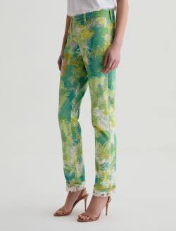 Brinley SUD Tropical Garden Art Project Mid-Rise Straight WOMENS BOTTOMS Photo 5