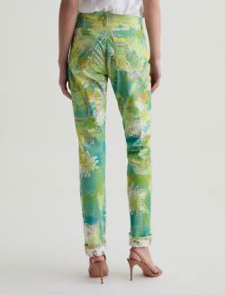 Brinley SUD Tropical Garden Art Project Mid-Rise Straight WOMENS BOTTOMS Photo 8