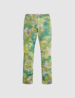 Brinley SUD Tropical Garden Art Project Mid-Rise Straight WOMENS BOTTOMS Photo 1