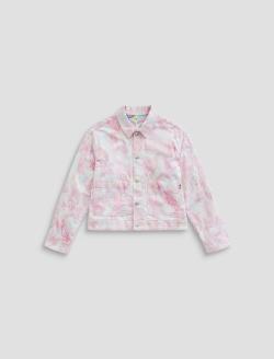 Genni SUD Jacket Paisley Sueded Sateen Cropped Jacket WOMENS TOPS Photo 1