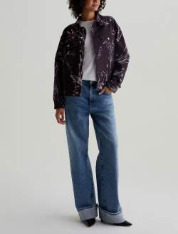 Haylee Jacket Action Painting Art Project Oversized Trucker Jacket WOMENS TOPS Photo 5
