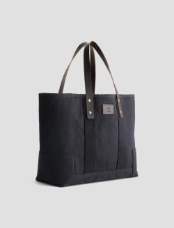 Amalfi Tote Black Shopper Tote Bag ACCESSORIES Photo 2