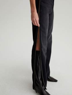 Kora Demure Moto High-Rise Wide Leg WOMENS BOTTOMS Photo 5