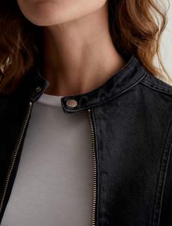 Laney Jacket Demure Moto Jacket WOMENS TOPS Photo 5