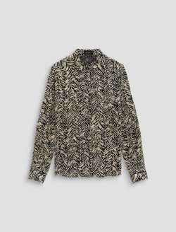 Melia Western Shirt Glam Safari Long-Sleeve Snap Button WOMENS TOPS Photo 1
