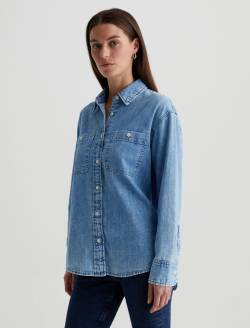 Leny Salt Water Relaxed Shirt WOMENS TOPS Photo 7