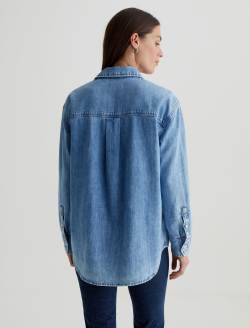 Leny Salt Water Relaxed Shirt WOMENS TOPS Photo 8